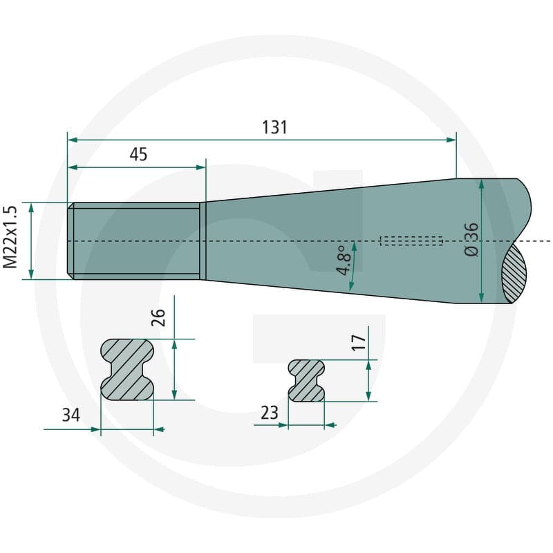 SHW Ząb 43009001100 - Sklep PoltechParts