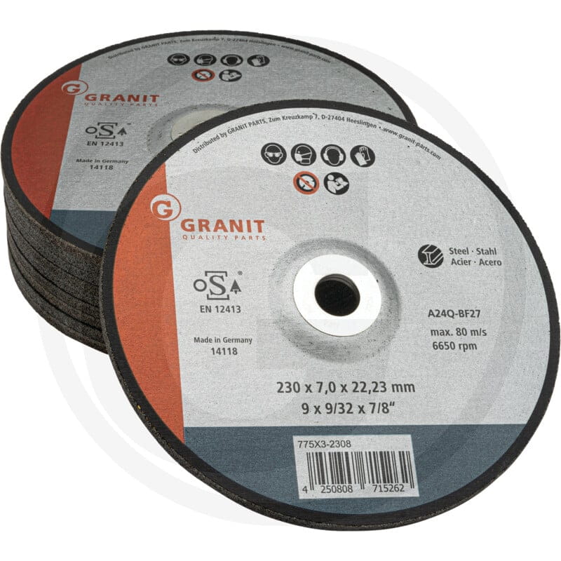 GRANIT Tarcza do szlifowania stali 775X3-2308