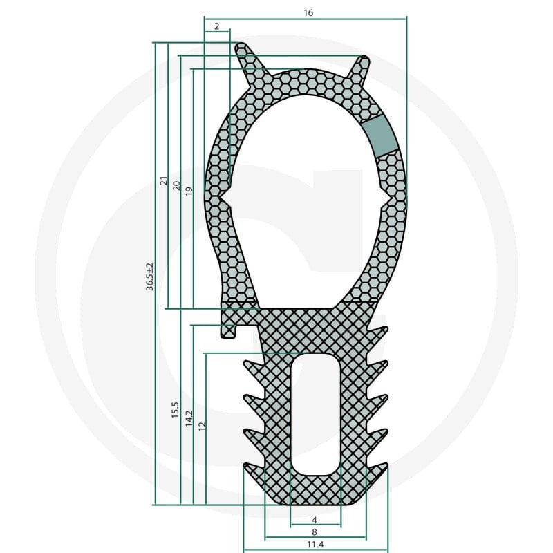GRANIT Guma uszczelniająca 11399864 - Sklep PoltechParts