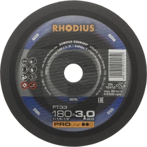 RHODIUS Tarcza do cięcia FT33 77500082