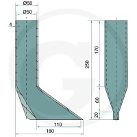GRANIT Dysza gumowa 405405121 - Sklep PoltechParts