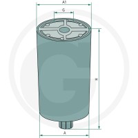 Fleetguard Filtr wstępny paliwa 739FS19616 - Sklep PoltechParts