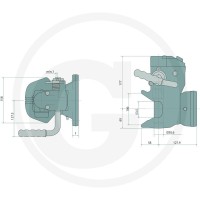 Rockinger Zaczep automatyczny z kołnierzem 787855B3030C - Sklep PoltechParts