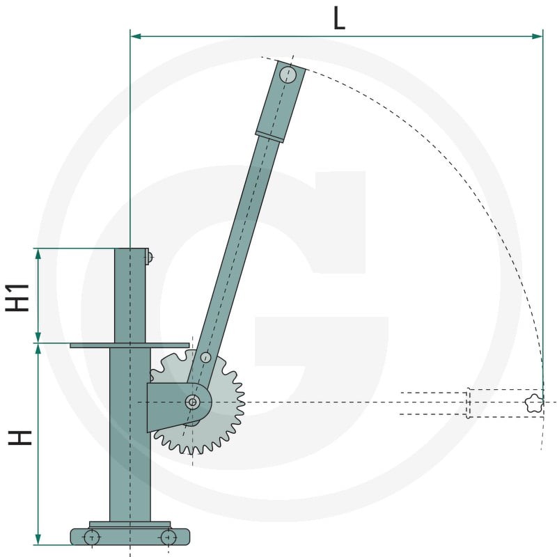 MZ Zestaw dźwigni 40504052196 - Sklep PoltechParts