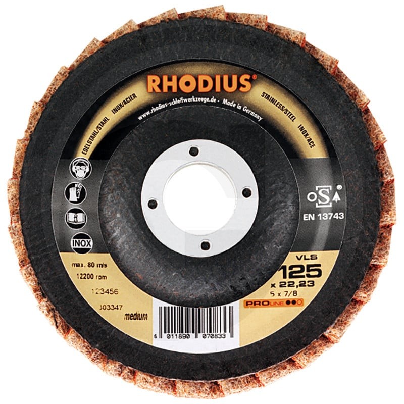 RHODIUS Tarcza polerska, wachlarzowa 7755512204