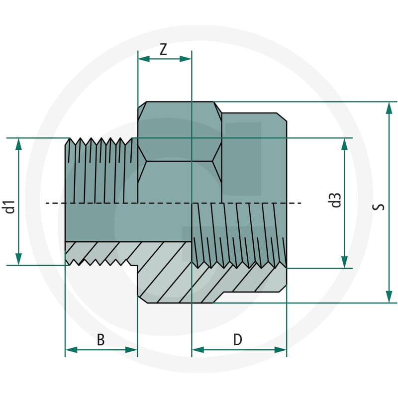 GRANIT Złączka redukcyjna 40504051469 - Sklep PoltechParts