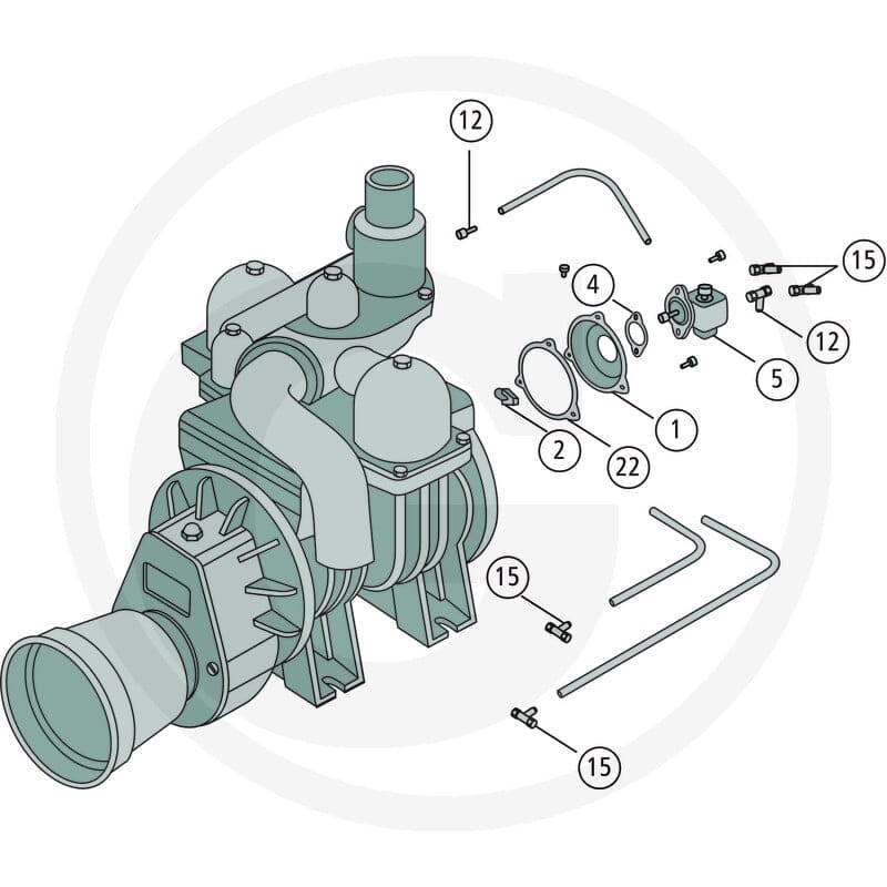 B&P Złączka gwintowana 4055040303011 - Sklep PoltechParts