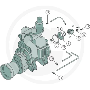 B&P Złączka gwintowana 4055040303011