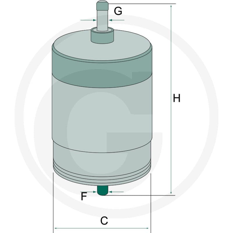 MANN FILTER Filtr paliwa 565WK613 - Sklep PoltechParts