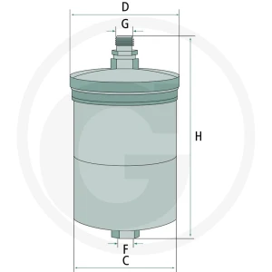MANN FILTER Filtr paliwa 565WK845