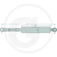 Stabilus Przepustnica ciśnienia gazu 6549707496 - Sklep PoltechParts