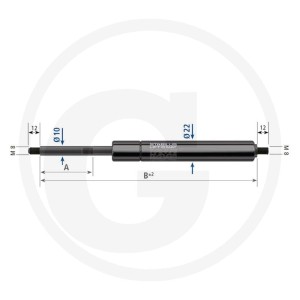 Stabilus LIFT-O-MAT® / Gas spring - LIFT-O-MAT® / 6549716910