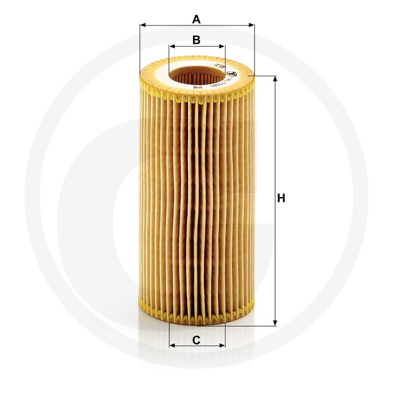 MANN FILTER Filtry oleju 565HU719.6X - Sklep PoltechParts