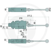 GRANIT Rozdzielacz hydrauliczny 85219082 - Sklep PoltechParts