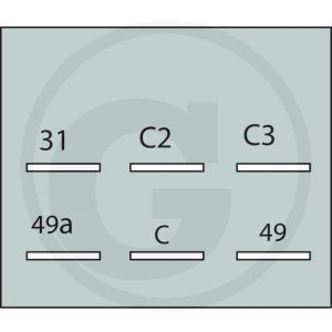 GRANIT Przerywacz kierunkowskazu / elektroniczn 50775605146