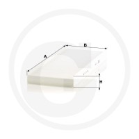 MANN FILTER Filtr powietrza kabiny 565CU3955 - Sklep PoltechParts