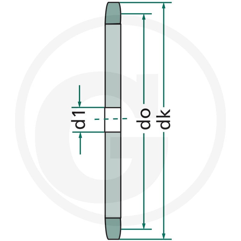 GRANIT Tarcza koła łańcuchowego 837011-019-10 - Sklep PoltechParts