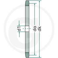 GRANIT Tarcza koła łańcuchowego 837011-019-10 - Sklep PoltechParts