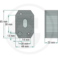 ASPÖCK Lampa, żółta 504216511007 - Sklep PoltechParts