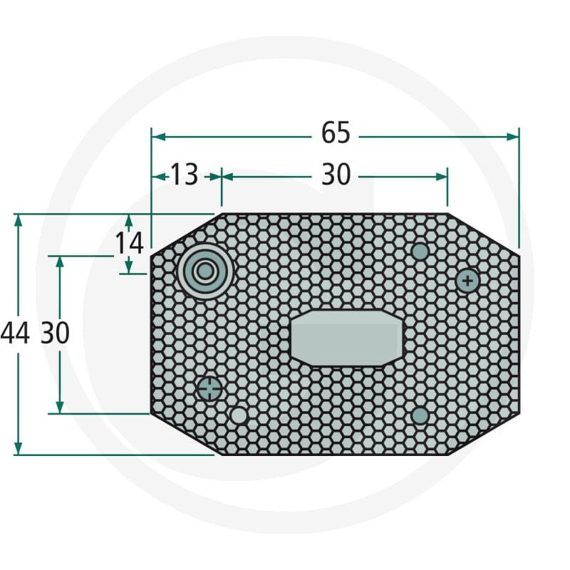 ASPÖCK Lampa, czerwona 504216510007 - Sklep PoltechParts
