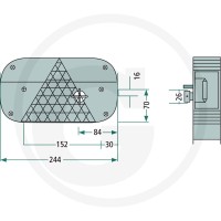 ASPÖCK Lampa tylna "MULTIPOINT III" 504248200007 - Sklep PoltechParts
