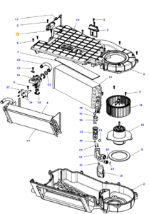 Termostat  klimatyzacji 