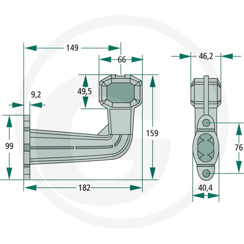 PROPLAST Lampa obrysowa 50240153004 - Sklep PoltechParts