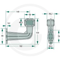 PROPLAST Lampa obrysowa 50240153004 - Sklep PoltechParts