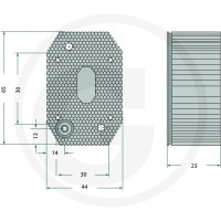 ASPÖCK Lampa obrysowa 504216513007 - Sklep PoltechParts