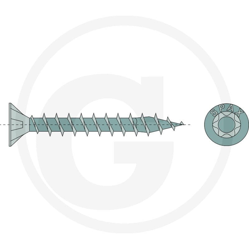 GRANIT Wkręt do płyt wiórowych M4,5x35 4878809122 - Sklep PoltechParts