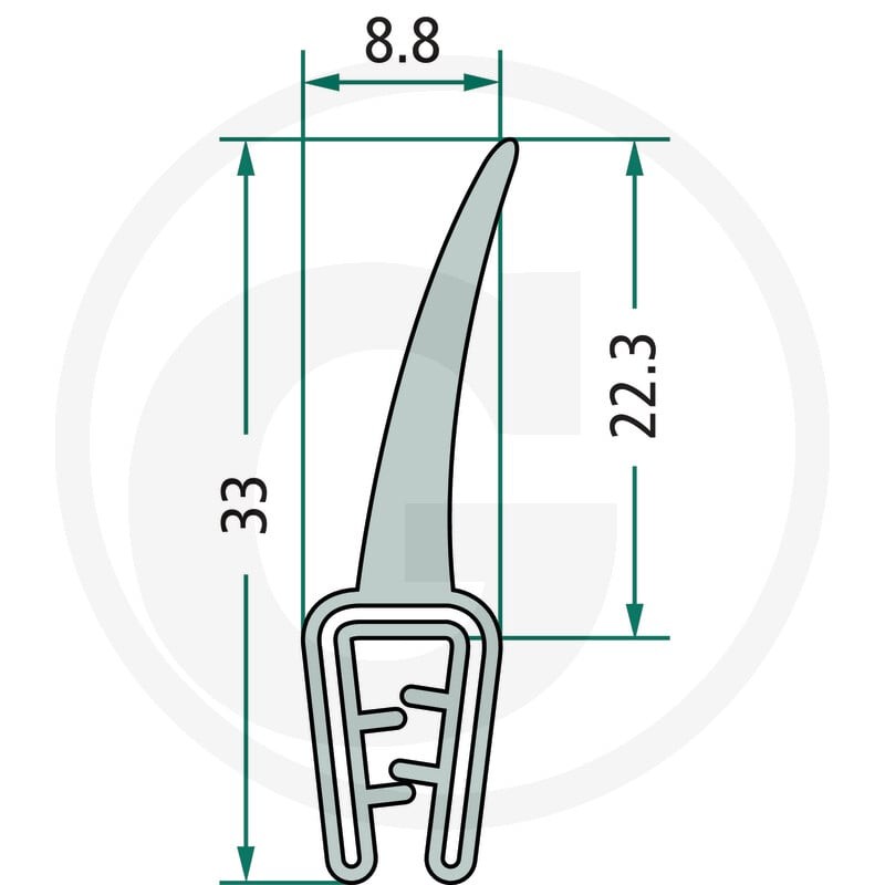 GRANIT Uszczelka 654A1500 - Sklep PoltechParts