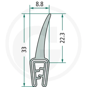 GRANIT Uszczelka 654A1500