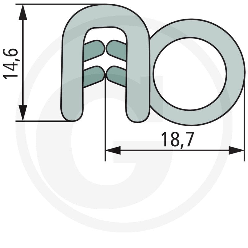 GRANIT Uszczelka 654921343 - Sklep PoltechParts