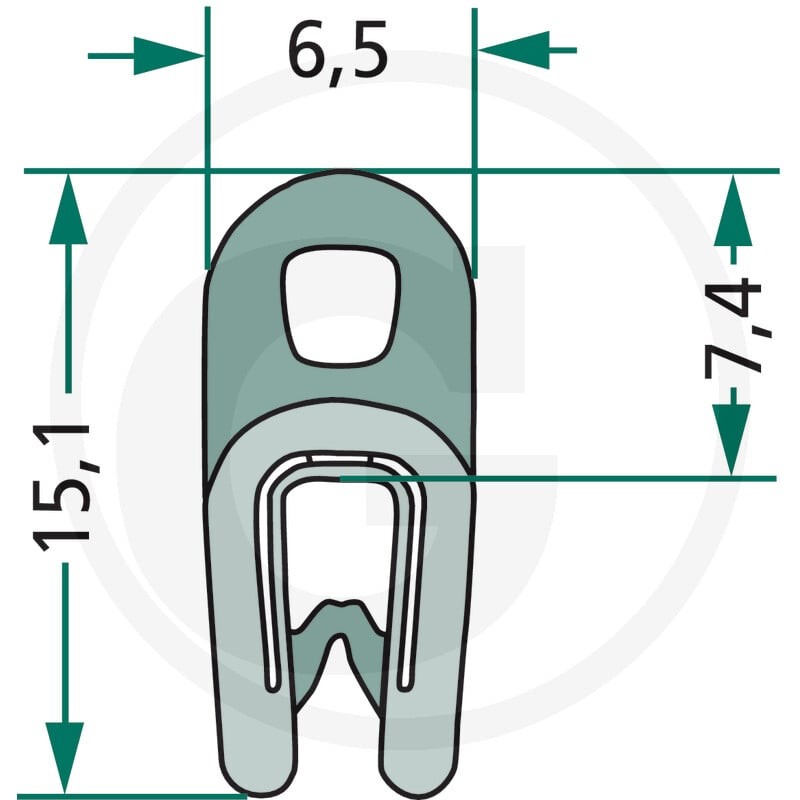 GRANIT Uszczelka 654A1107 - Sklep PoltechParts