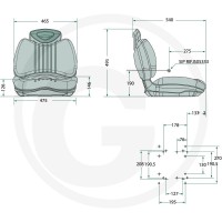 GRANIT Siedzenie 25270291 - Sklep PoltechParts