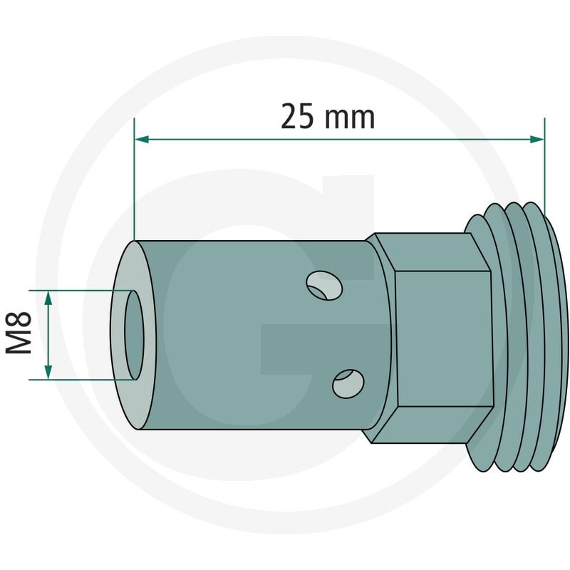 GRANIT Końcówka M8 500534102 - Sklep PoltechParts