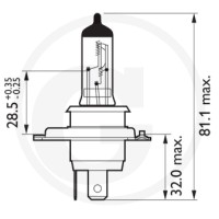 Philips Żarówka halogenowa, H4 44712342PRC1 - Sklep PoltechParts