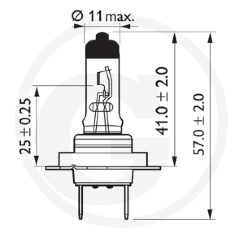 Philips Żarówka halogenowa H7 44713972MDB1 - Sklep PoltechParts