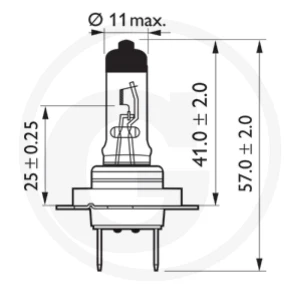 Philips Żarówka halogenowa H7 44713972MDB1