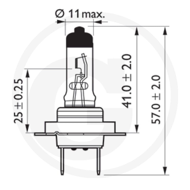 Philips Żarówka halogenowa H7 44713972MDBVS2 - Sklep PoltechParts