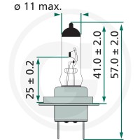 Philips Żarówka halogenowa H7 44713972MDC1 - Sklep PoltechParts