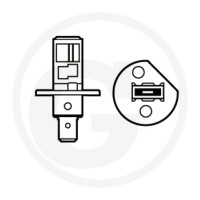 Philips Żarówka halogenowa H1 44713258MLC1 - Sklep PoltechParts