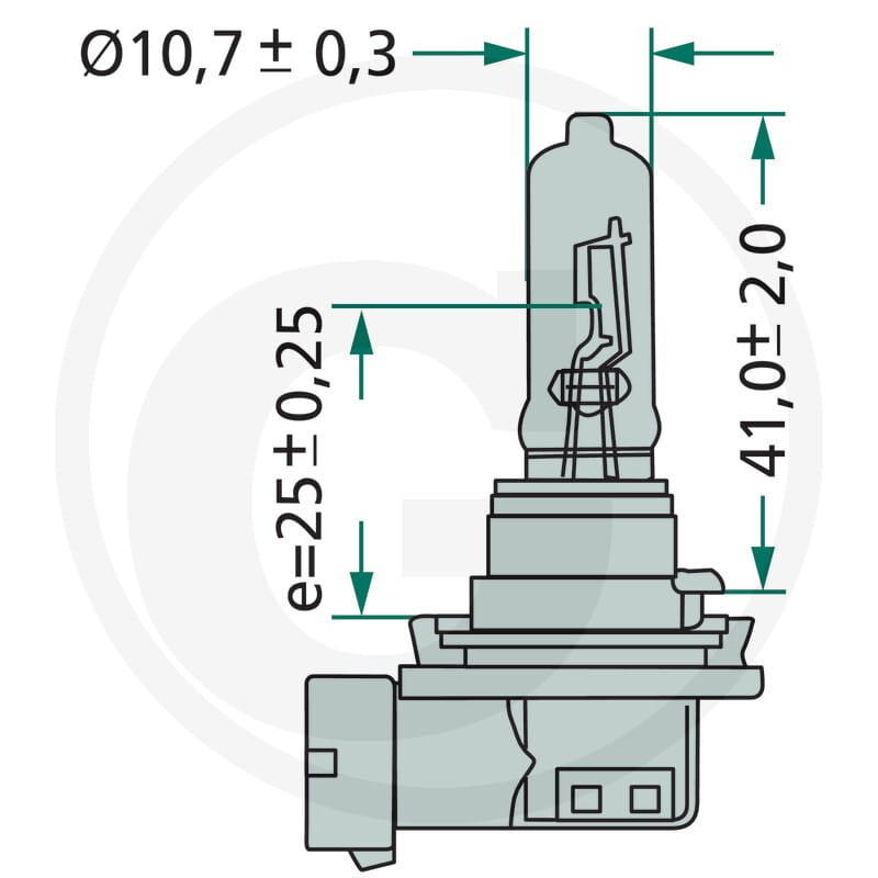 Philips Żarówka halogenowa H9 44712361C1 - Sklep PoltechParts