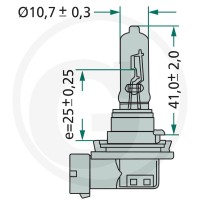 Philips Żarówka halogenowa H9 44712361C1 - Sklep PoltechParts
