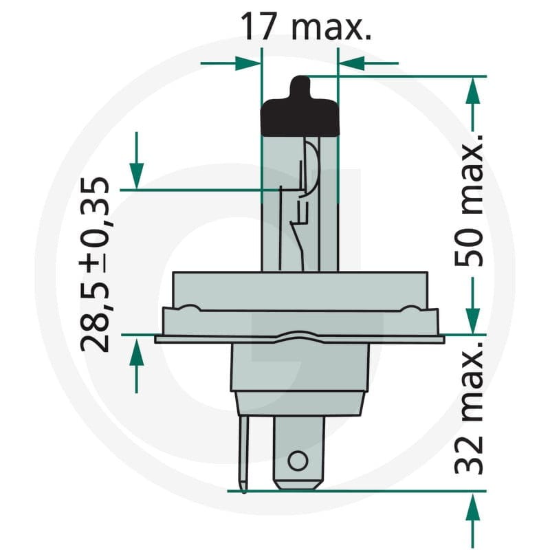 Philips Żarówka halogenowa, R2 44712475C1 - Sklep PoltechParts