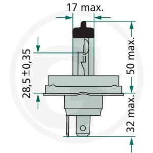 Philips Żarówka halogenowa, R2 44712475C1