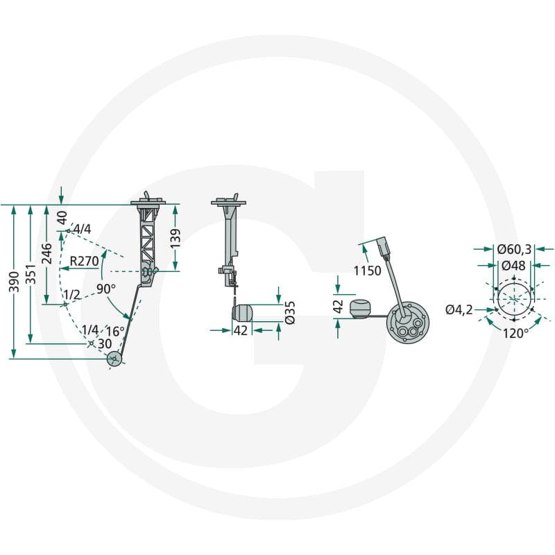 Cobo Wskaźnik poziomu paliwa 22729094000 - Sklep PoltechParts