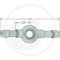 GRANIT Złączka oczkowa, podwójna 374203508 - Sklep PoltechParts