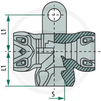 Kongsberg ABC Trójnik wtykowy 22892050025 - Sklep PoltechParts
