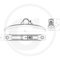 Parlok Uchwyt błotnika 28801221 - Sklep PoltechParts
